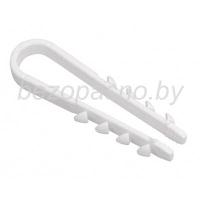 Дюбель хомут 11-18мм нейлон белый (100шт)