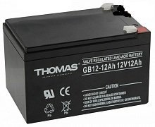 Аккумулятор Thomas GB 12В-12Ач, F2 Аккумулятор Thomas GB 12В-12Ач, F2